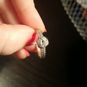 Love knot Silver ring from Pandora